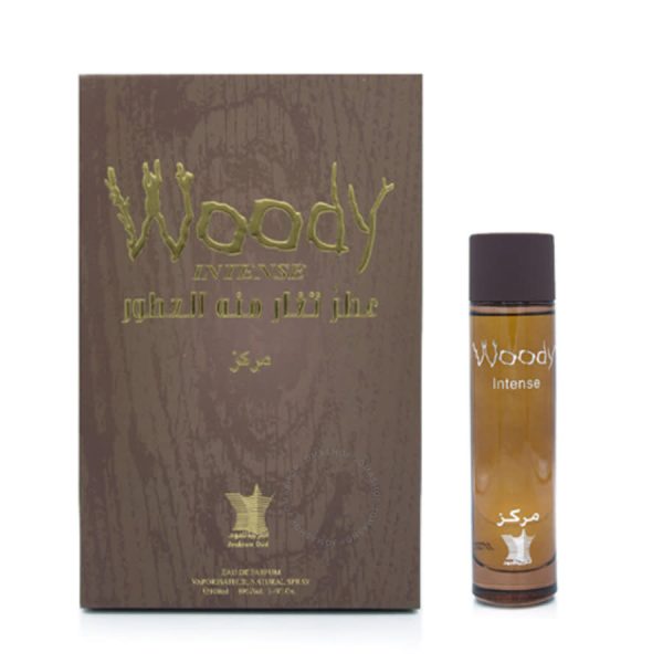 Arabian Oud Woody Intense Unisex EDP 100 ml ערביאן אוד וודי אינטנס אדפ יוניסקס 100 מ”ל