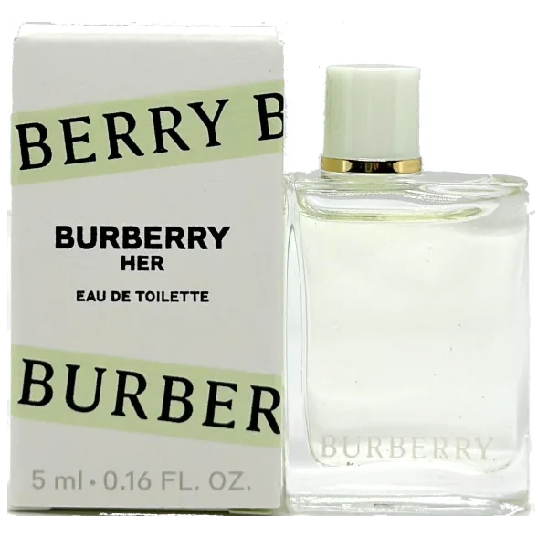 Burberry Her Eau De Toilette Miniature 5 ml ברברי הר מיניטורה אדט לאישה 5 מ”ל