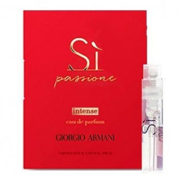 Giorgio Armani Si Passione Intense Eau de Parfum 1.2ml VIAL ג’ורג’יו ארמני סי פשיון אינטנס מיניאטור אדפ 1.2 מ”ל