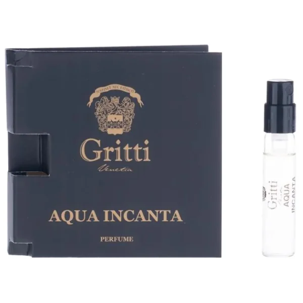 Gritti Aqua Incanta Perfume 2 ml vial דוגמית גריטי רברוד אדפ יוניסקס 2 מ”ל