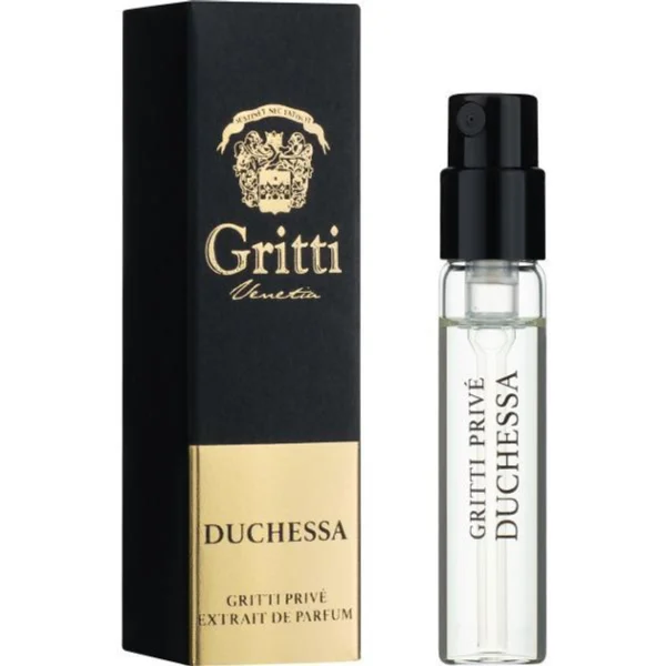 Gritti Duchessa Extrait De Parfum 2 ml vial דוגמית גריטי דוקאסה אקסטרייט דה פרפיום יוניסקס 2 מ”ל