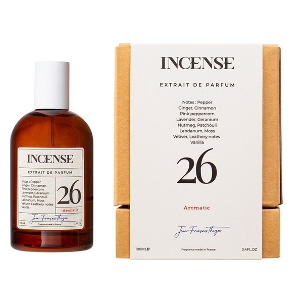 Incense #26 Aromatic Extrait De Parfum 100 ML אינסנס מס’ 26 בושם יוניסקס אקסטרט דה פרפיום 100 מ”ל