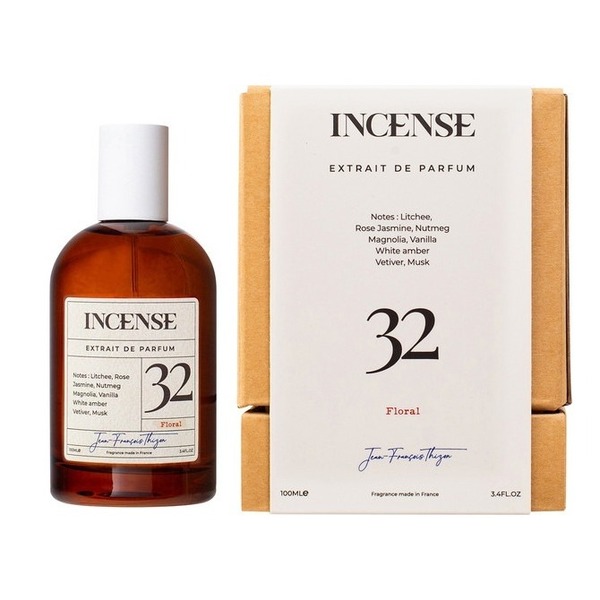 Incense #32 Floral Extrait De Parfum 100 ML אינסנס מס’ 32 פלורל יוניסקס אקסטרט דה פרפיום 100 מ”ל