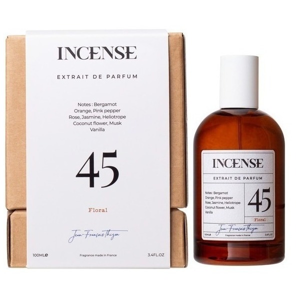 Incense #45 Floral Extrait De Parfum 100 ML אינסנס מס’ 45 פלורל יוניסקס אקסטרט דה פרפיום 100 מ”ל