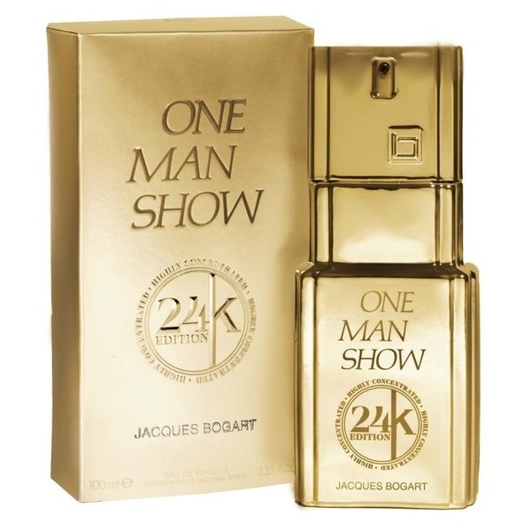 Jacques Bogart One Man Show 24K 100 ML EDT Spray For men בוגארט וואן מן שאו לגבר אדט 100 מ”ל