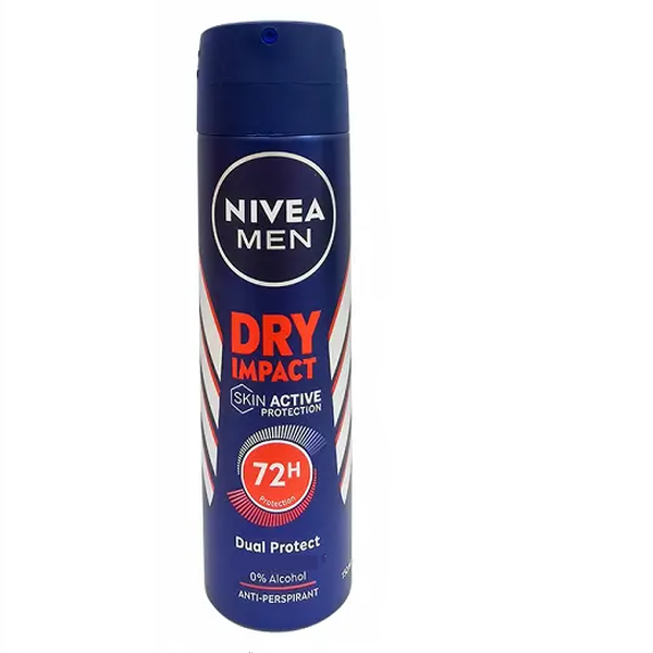 Nivea Men Dry Impact Deodorant Spray 150 ml