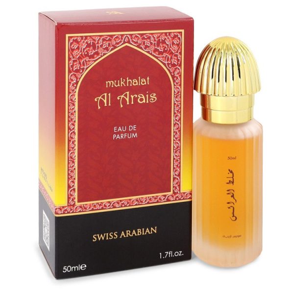 Swiss Arabian Mukhalat Al Arais Men EDP 50 ml סוויס ערביאן מוקאלט אל עראיס אדפ לגבר 50 מ”ל