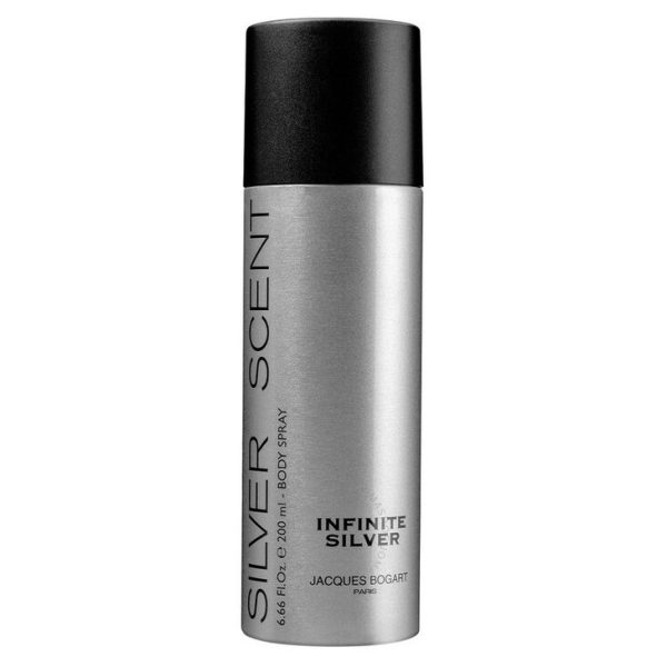 Jacques Bogart Silver Scent Infinite Silver Deo 200 ML בוגרט סילבר סנט דאודורנט ספריי 200 מ”ל