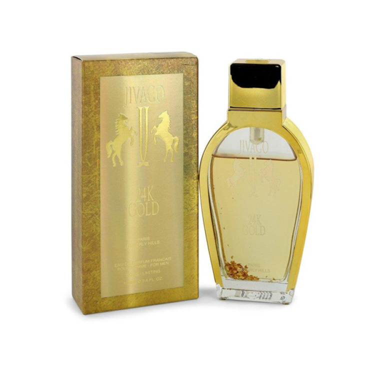 ג’יוואגו זהב צהוב לגבר א.ד.פ. 100 מ”ל JIVAGO 24K GOLD EDP FOR MEN