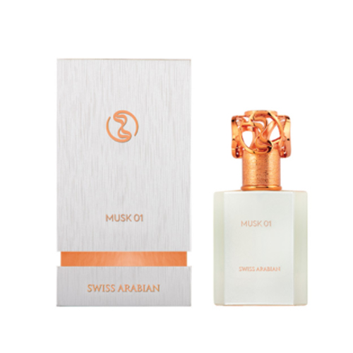 מאסק 01 אדפ יוניסקס 50 מ”ל – סוויס ערביאן Swiss Arabian – Musk 01 EDP Unisex