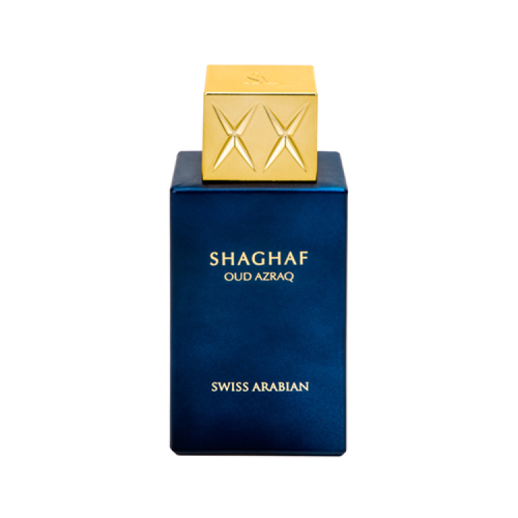 שארף אוד אזראק אדפ יוניסקס 75 מ”ל – סוויס ערביאן Swiss Arabian – Shaghaf Oud Azraq EDP Unisex
