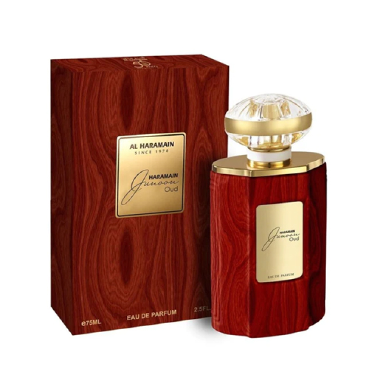 ג’ונון אוד אדפ יוניסקס 75 מ”ל – אל הרמיין Al Haramain – Junoon Oud EDP Unisex